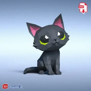 بچه گربه سیاه